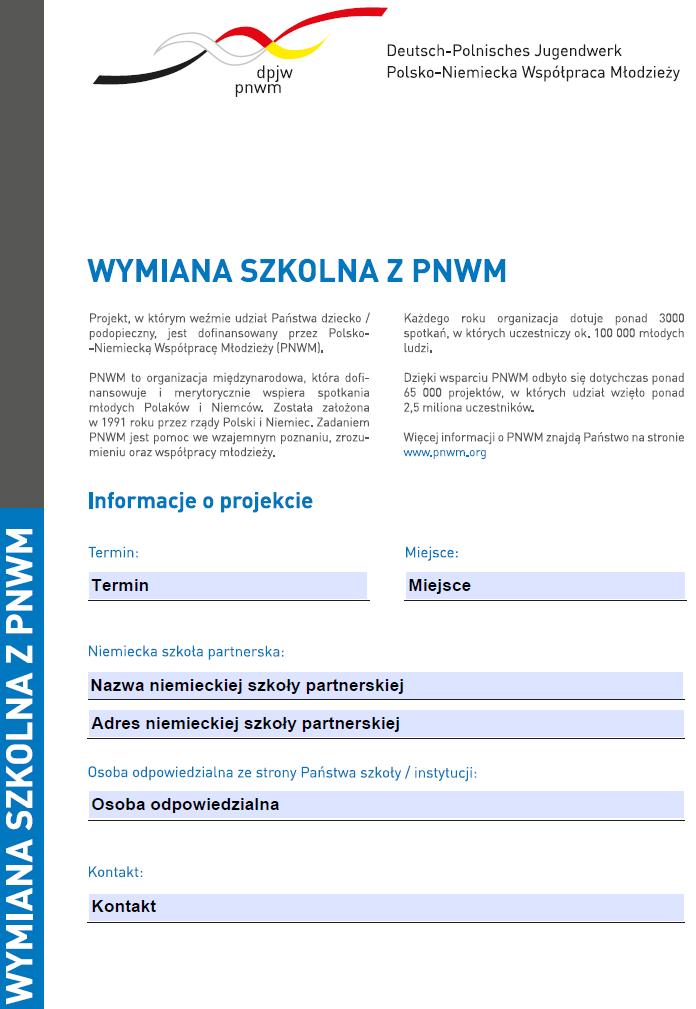 Przydatne formularze