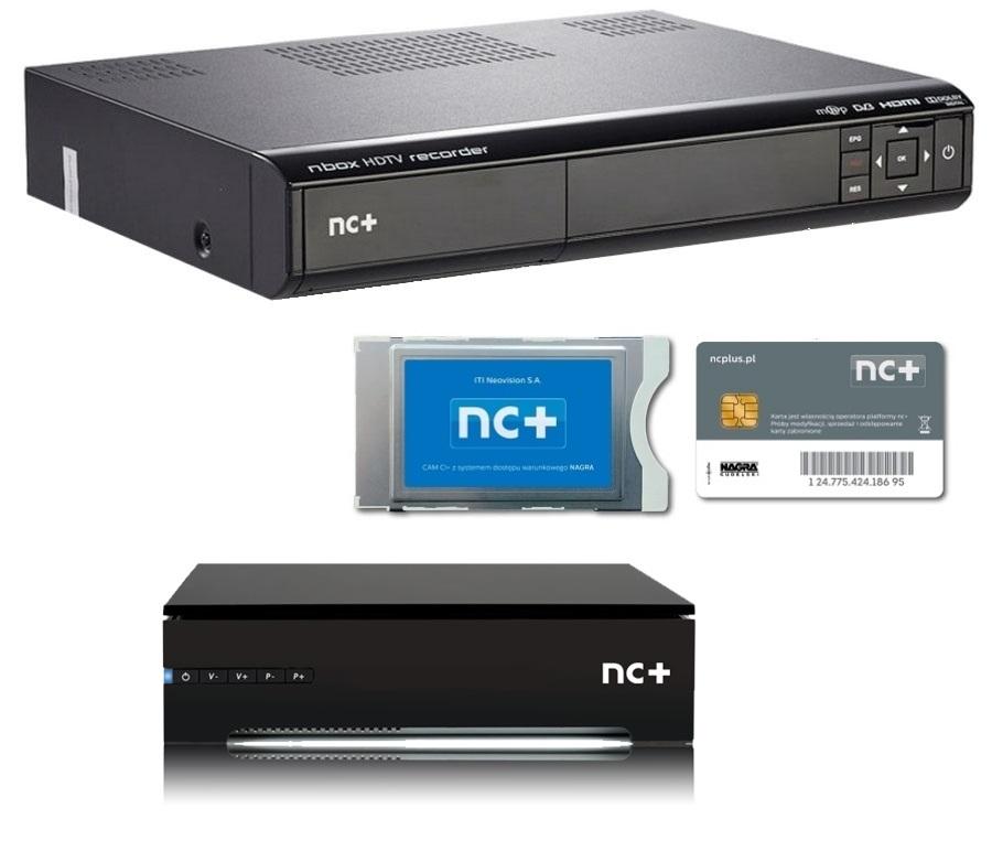 czarny NBOX 5800SX z dyskiem 250GB, Moduł CI+, PACE HD 500GB za 150zł.
