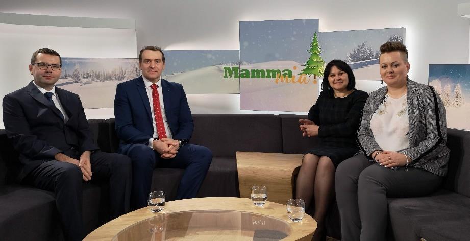 Krajewskim mieli okazję opowiedzieć o Henryku Napiórkowskim oraz regionie, który ma niezwykle bogatą historię, przed kamerami telewizji Polsat.