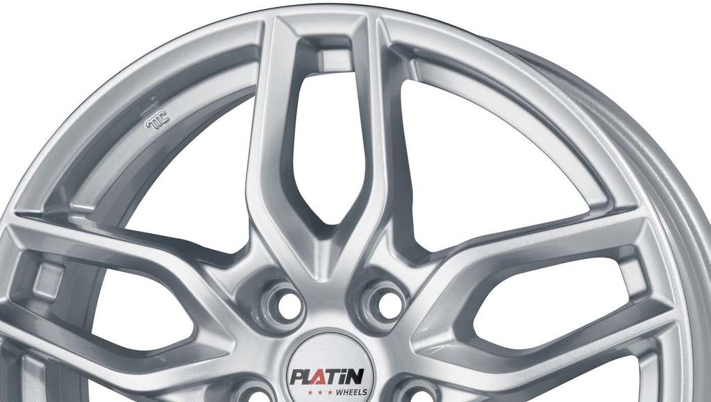 P 72 PLATIN P 72 Rozmiar Kolor 4/98 4/100 4/108 5/100 5/105 5/108 5/110 5/112 5/114,3 5/115 5/120 5/120/65,1 5/127 6,5 x 16 srebrny 50 33 / 46 / 50 38 / 50 7,5 x 17 * srebrny 45 37 / 45 / 54 37 / 45