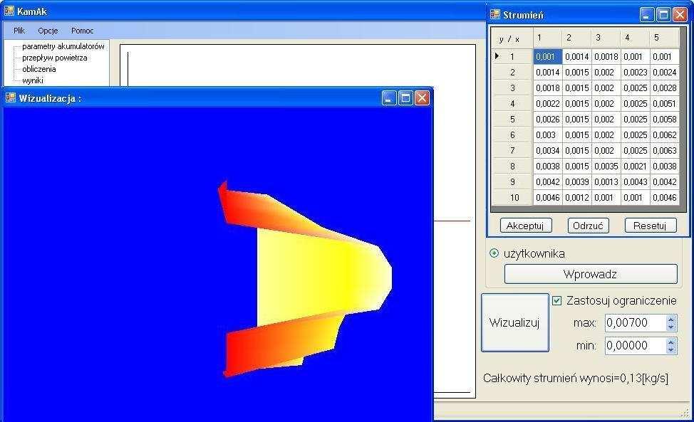 Ipleentacja zaprojektowanego systeu została dokonana z wykorzystanie języka C# i szeregu bibliotek dostępnych w środowisku prograistyczny Visual Studio 2008 firy Microsoft [2].