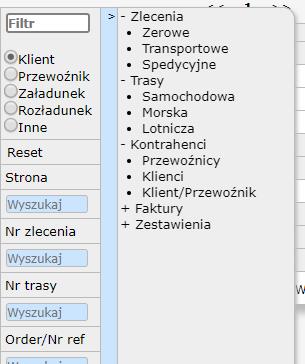10 HERMES GT INSTRUKCJA DO PROGRAMU Podpowiedzi w chmurkach Emaile Stronicowanie Konfirmacja tłumacze Email stopka Szerokość kolumn Ustawienia zleceń Określenie, czy program ma wyświetlać porady i