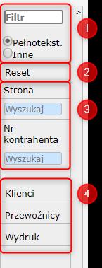 68 HERMES GT INSTRUKCJA DO PROGRAMU KONTRAHENCI Kontrahenci to kolejny moduł podstawowy, dostępny z menu głównego.