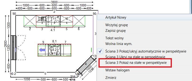 d) Edytowanie źródeł światła - efekt dobrze oświetlony projekt - z paska Sterowanie perspektywą - przycisk Edytuj światło (najlepiej przy trybie FOTO) - dostosować parametry poszczególnych źródeł