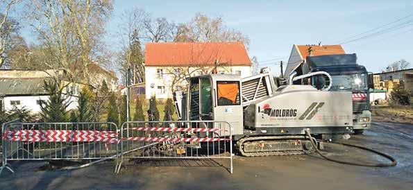 Wisznia Mała Budowa gazociągu w miejscowości Wisznia Mała, ul.