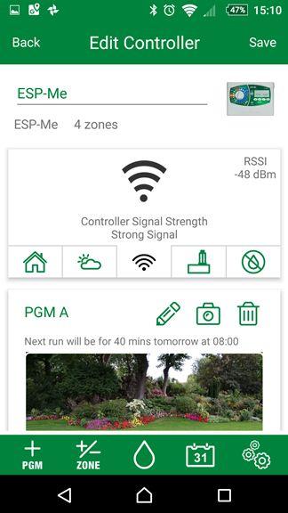 Siła sygnału WiFi - sprawdź przed montażem Silny sygnał Sieci WiFi Dobre miejsce dla sterownika Słaby sygnał sieci WiFi