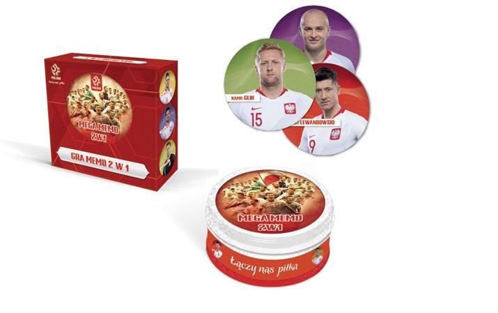 Lewandowski, Milik, Pazdan, Kapustka, Boruc, Fabiański i inni, zbierz całą kolekcję produktów z serii PZPN.