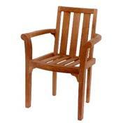 Audia stacking armchair