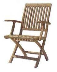 TEAK FOLDING CHAIRS Monterey