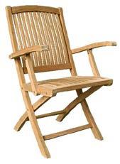 "Ergonomical" folding chair