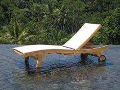 TEAK + BATYLENE LOUNGERS Samui lounger + batylene New samui lounger +