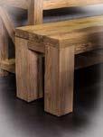 outdoor bench - top 5 cm OTF 220 220 x 100