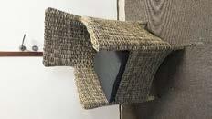 WICKER CHAIRS Lotus armchair with cushion
