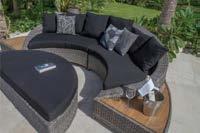 220 x 160 - LC 04 Flo corner sofa with