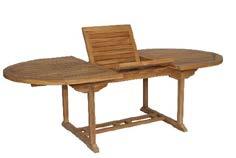 TABLES SMOOTH - PLANTATION TEAK Recta