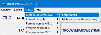 f. Wracając do zasadniczej części naszego projektu przechodzimy do etapu przeliczeń współrzędnych i