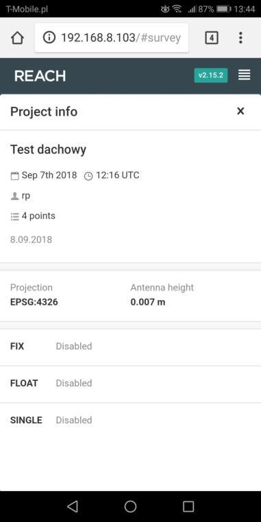 jako hotspot (IP 192.168.42.