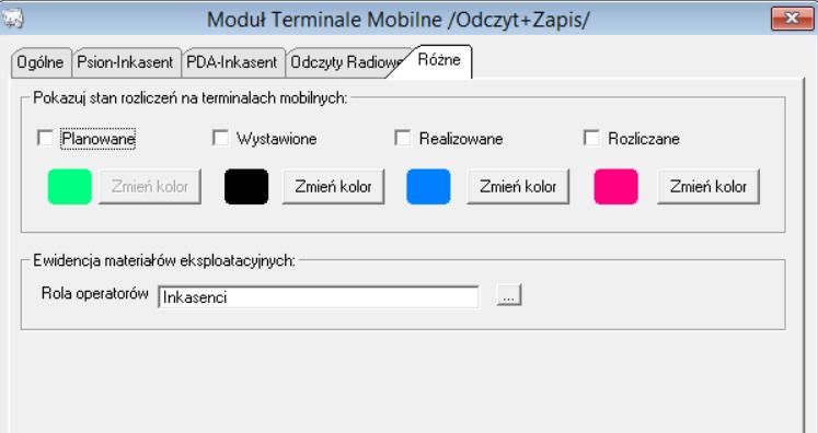 (realizowane ) oraz formuł znajdujących się w zadaniu zwróconym przez inkasenta ale jeszcze nie zatwierdzonych (rozliczane).