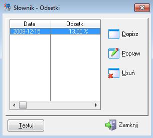 Na zakładce Rozliczenia-Należności określamy czy inkasent ma możliwość rozliczać należności na PDA (dotyczy to zaległości i nadpłat nie faktur bieżący).