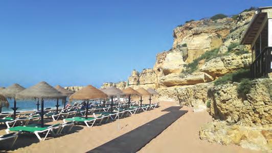 Pobyt na WYBrzeżu Algarve Wybrzeże Algarve to dzika przyroda, bezkresne plaże, wapienne groty na brzegu oceanu, spokój, wypoczynek i cisza krótko mówiąc raj.