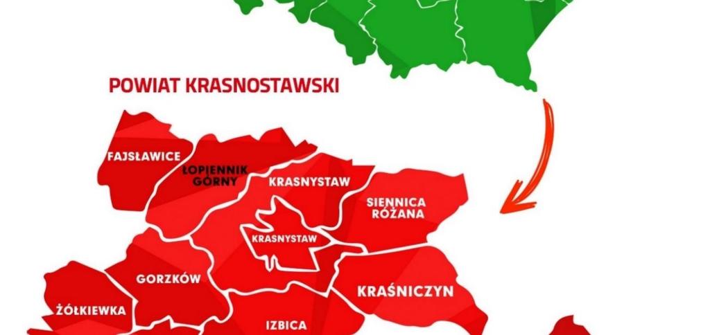 na tle kraju,