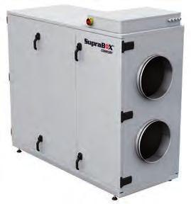 SupraBox COMFORT H Wykonanie standardowe: Centrala spełnia wymagania Dyrektywy ErP obowiązujące od 1.1.218 r.