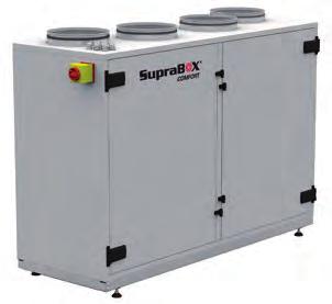 SupraBox COMFORT 11 V Wykonanie standardowe: Centrala spełnia wymagania Dyrektywy ErP obowiązujące od 1.1.218 r.