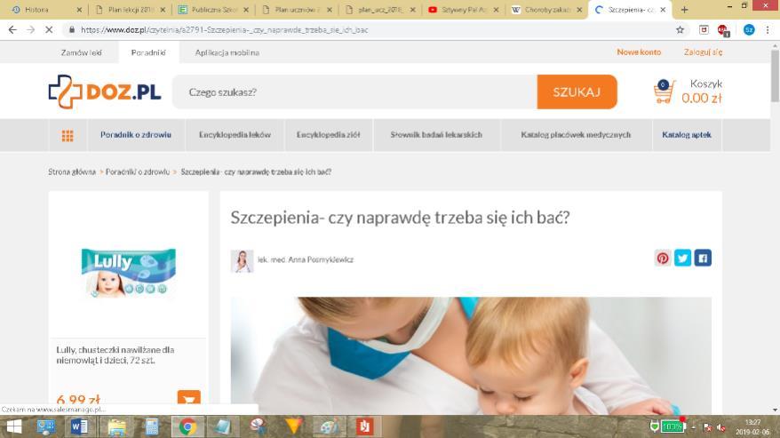 w produkowaniu