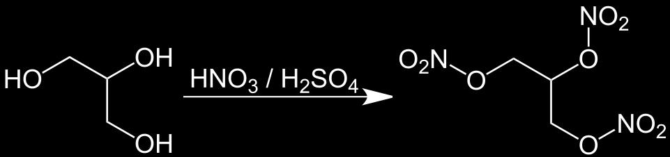 Nitrogliceryna Nitrogliceryna Energia wybuchu 5,8 MJ/kg Prędkość