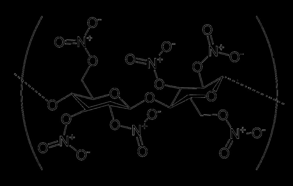 Proch bezdymny - nitrocelulozowy Nitroceluloza