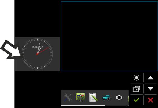 Podstawy obsługi Zapisywanie i ładowanie przyporządkowania okien 5 Dodatkowe okno, w którym następnie zostaje wyświetlona aplikacja, jest zaznaczone na zielono. 2. Zdejmij palec z ekranu.