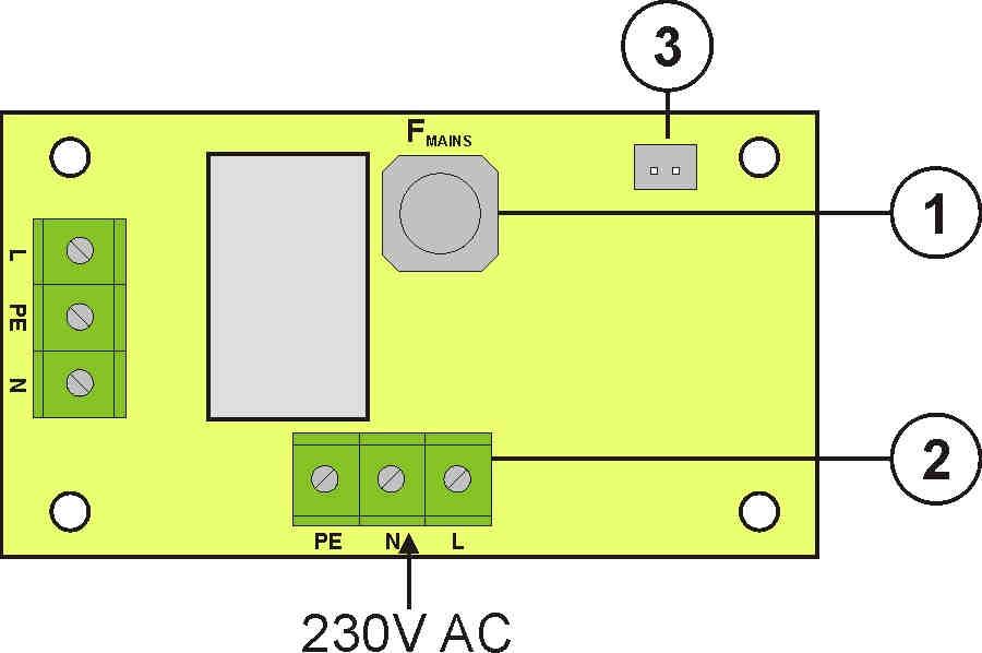 Tabela 2. Elementy płyty pcb filtra EMC (rys. 3).