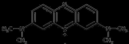 26 Rys. 13. Widma UV-Vis BM w kwasie siarkowym VI 0,2 M oraz BM (linia czerwona) po przeprowadzonej reakcji Fentona. Fig. 13. UV-Vis spectra of MB in H2SO4 0.