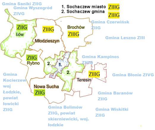 Wynikowy stopień zagrożenia powiatu ZP = 4,921 ZIIIP Stopień zagrożenia powiatu określa się w 5-stopniowej skali: ZIP bardzo małe zagrożenie, ZIIP małe zagrożenie, ZIIIP średnie zagrożenie, ZIVP duże