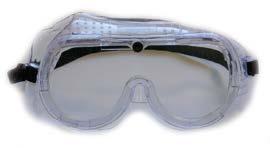 komfort noszenia, elastyczna taśma trzymająca okulary wokół głowy zabezpieczają przed mechanicznymi urazami przez odpadające części, EN166, ANSI Z87.1 Art.