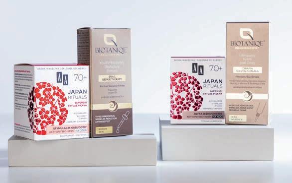 70+ AA, JAPAN RITUALS, AKTYWNY BIO-KREM NA DZIEŃ, STYMULACJA ODBUDOWY, ELASTYCZNOŚĆ + ODŻYWIENIE, 70+, 50 ML, 29,99 ZŁ 100 ML = 59,98 ZŁ BIOTANIQE, TERAPIA ŚLUZEM ŚLIMAKA, BIOAKTYWNE SERUM