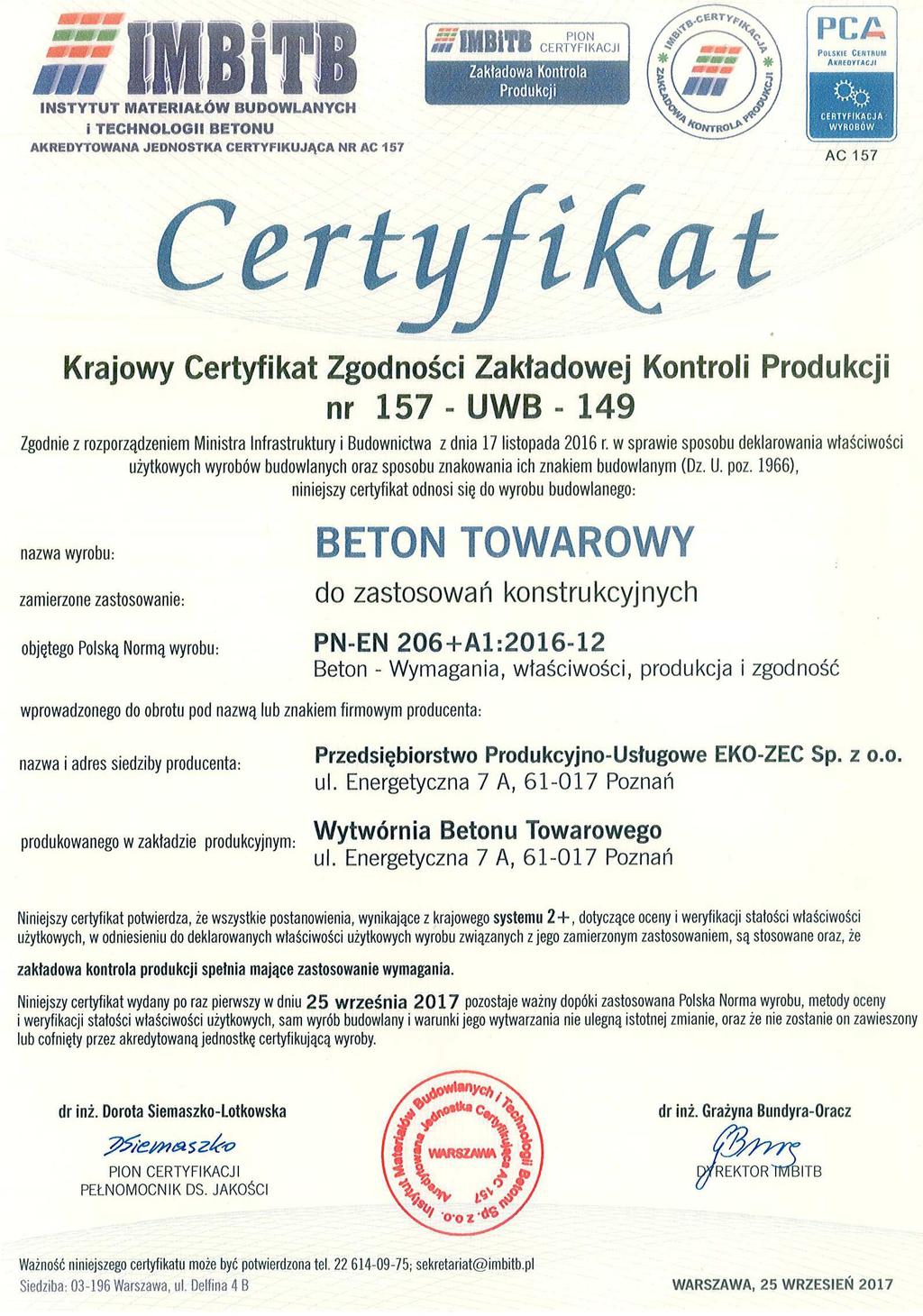 REFERATY Producent deklarując zgodność z dokumentem odniesienia będzie musiał posługiwać się specyfikacją techniczną (Polską Normą wyrobu) nie mającą statusu normy wycofanej, co będzie miało wpływ na