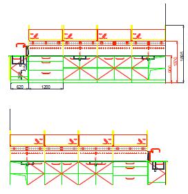 Pozycja nr 3 Stół wyspowy Wymiary (SxGxW): 5400x1500x750 mm (5400 mm to długość całkowita) Płyta robocza: Żywica