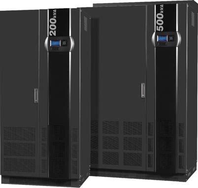 Seria DS 300 DSP+ Prostownik IGBT Bezprzerwowy zasilacz 200 500 kva - zimny Start, - wysoki wejściowy współczynnik mocy, - wysoka sprawność do 94%, - wejście na zewnętrzny REPO, - gwarancja 10 lat