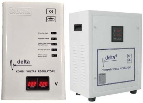 Seria MCU 8 Stablilizator MINI SMART 0,5 20 kva Przekaźnikowy Przekaźnikowa seria typ Delta MCU-8 jednofazowy cyfrowy stabilizator (0,5-20 kva) chroni twoje domowe urządzenia przeciw napięciowym