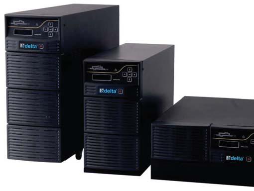 Seria DLT Cyclone 100D DSP + Prostownik IGBT Bezprzerwowe źródła zasilania 6 15 kva Seria Delta Cyclone DLT CL-100D to jednofazowe zasilacze UPS wykonane w zaawansowanej technologii