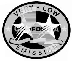 Emisj splin w silnikch spełnijących te wymogi jest o 65 90% niższ niż w przypdku silników z oznczeniem jednogwizdkowym niski poziom emisji.