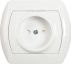 Regulator oświetlenia Dimmer IP20 230V~ 50Hz, 40W 400W Gniazda bryzgoszczelne Splash proof sockets IP44 16A 250V~ RO-1 GPB-1z GPB-1zd Regulator oświetlenia przeznaczony jest do sterowania natężeniem