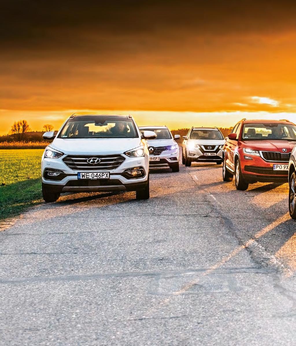 PORÓWNANIE 5 SUV-ów klasy średniej Hyundai Santa Fe 2.