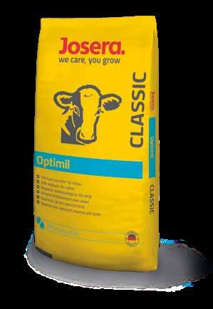 Produkty dla cieląt linii CLASSIC Preparaty mlekozastępcze Supramil Preparat mlekozastępczy do stosowania w drugiej fazie odpajania (od 4 tyg. życia) dla dobrych przyrostów i szybkiego odchowu.