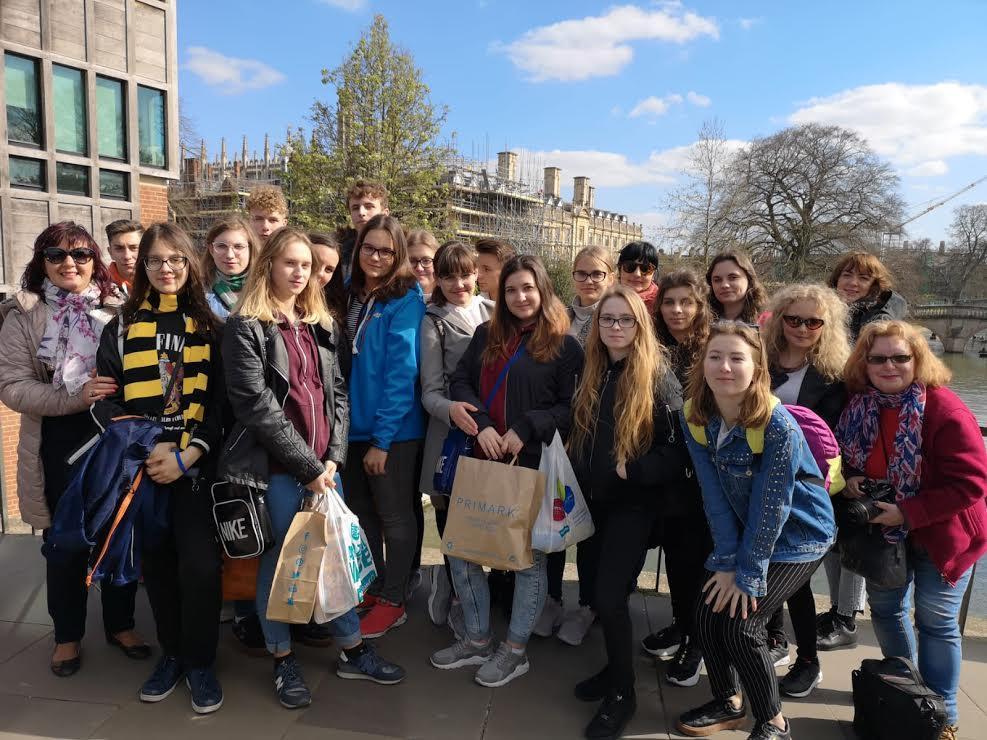 4.Cambridge, czyli miasto pełne studentów Cambridge był trzecim przystankiem w czasie naszej wycieczki.