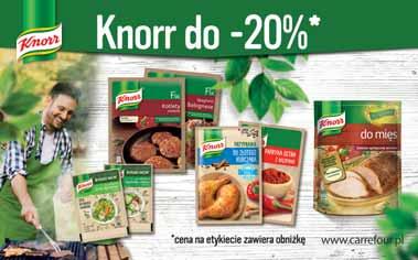 PRYMAT 20-30 g 3,30-4,95/100 g 0 99 OFERTA SPECJALNA Mieszanka przypraw na grill KOTÁNYI 80 g 5,61/100 g 4 49