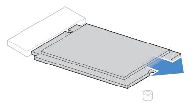 Rysunek 84. Wyjmowanie dysku SSD M.2 Rysunek 85. Instalowanie dysku SSD M.
