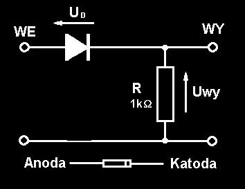 dzielnik napięcia - podstawowy obwód elektryczny R E=U we R