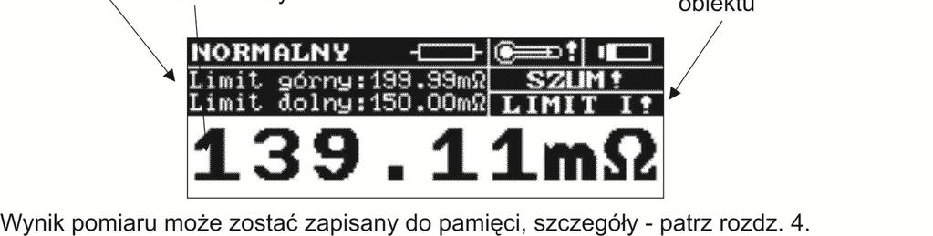 mierzonego pomiar może trwać